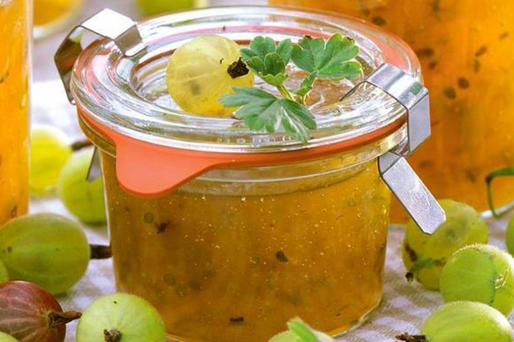 Mermelada de grosella con naranja