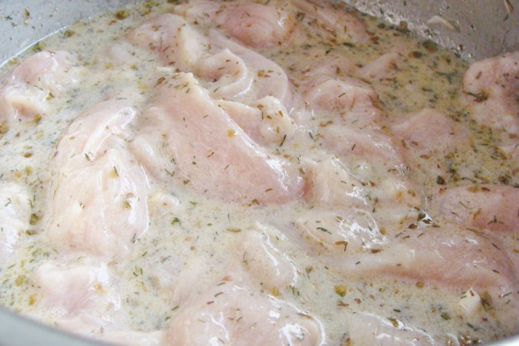 Marinade for Meat with Kefir