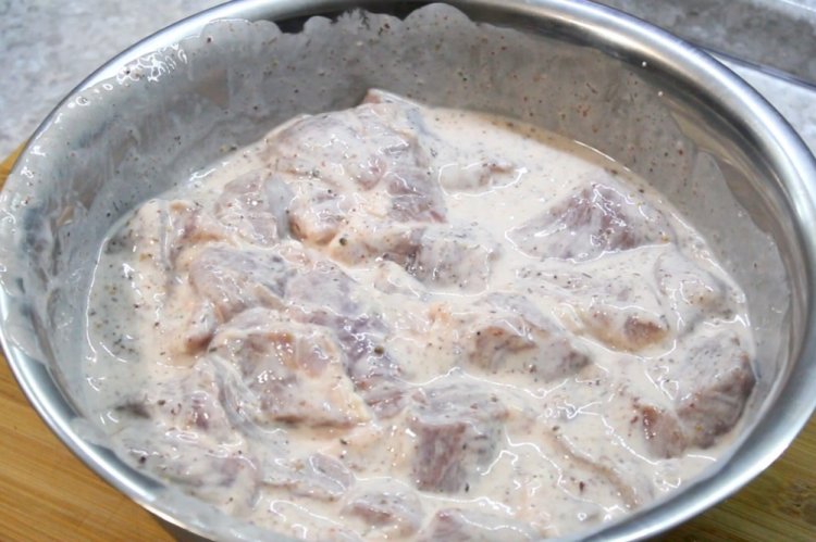 Marinade for Meat in Foil