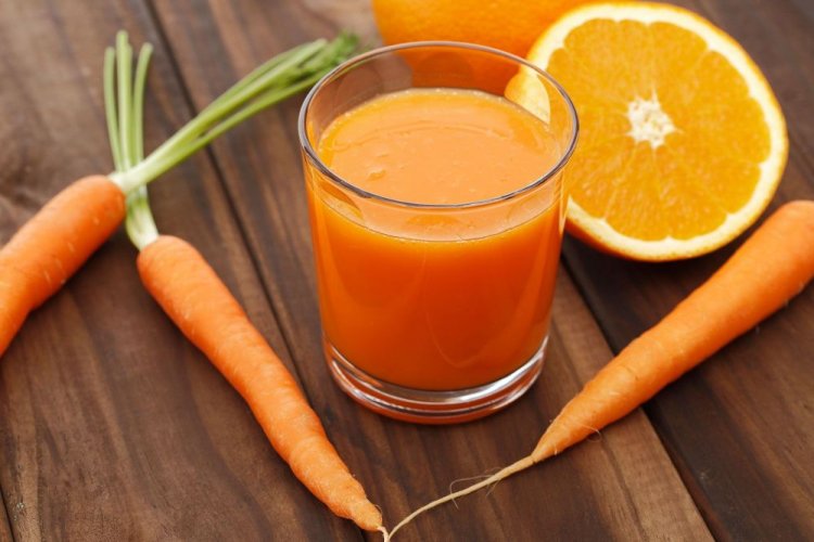 Apricot, Carrot, and Orange Juice