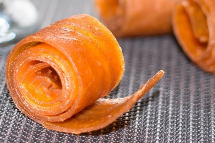 Pastila de ciruela cereza y frutas