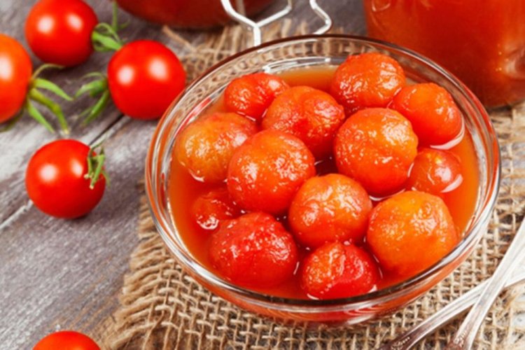 Kirschtomaten mit Zitronensaft