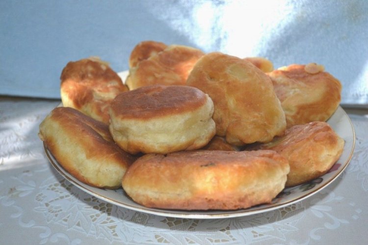 Pasteles de fresa fritos