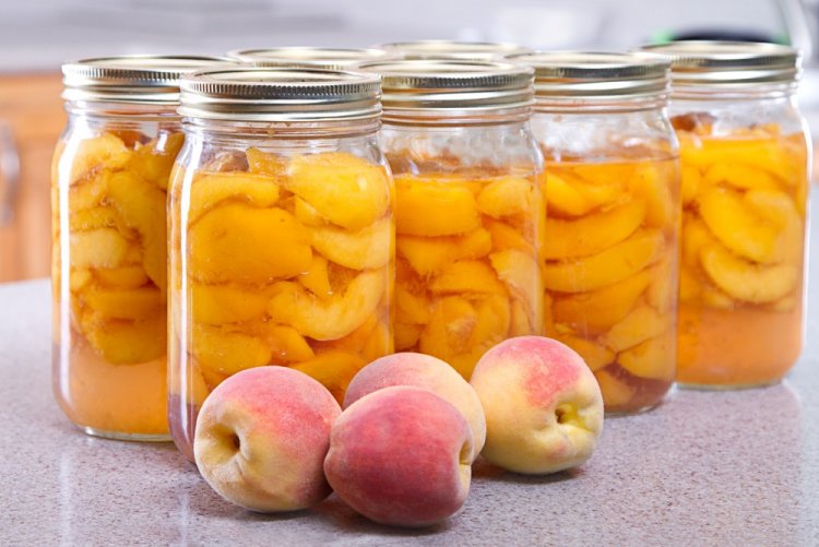 Peach Slices in Their Own Juice