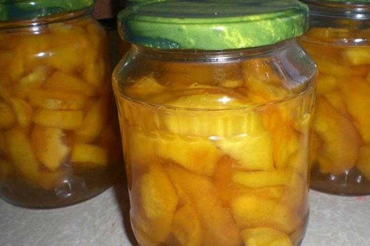 Peach Chunks in Their Own Juice