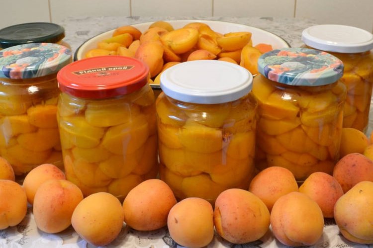 Albaricoques en su propio jugo sin azúcar