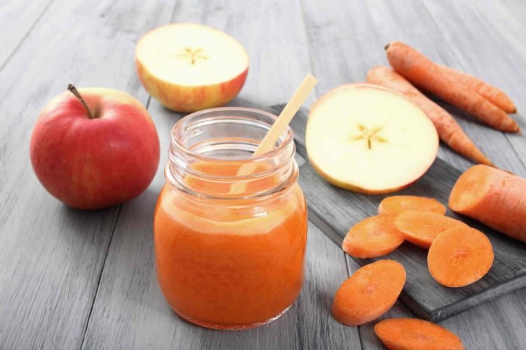 Apple-Carrot Juice for Winter