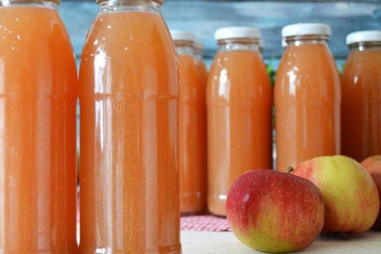 Apple Juice with Pulp for Winter