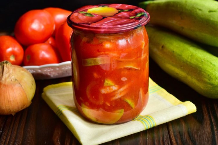 Pisto de calabacín para el invierno – receta clásica