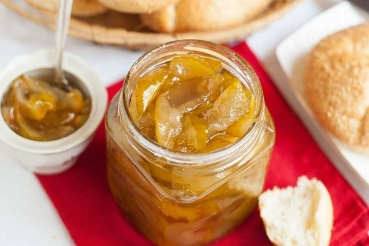 Mermelada de pera en almíbar de miel
