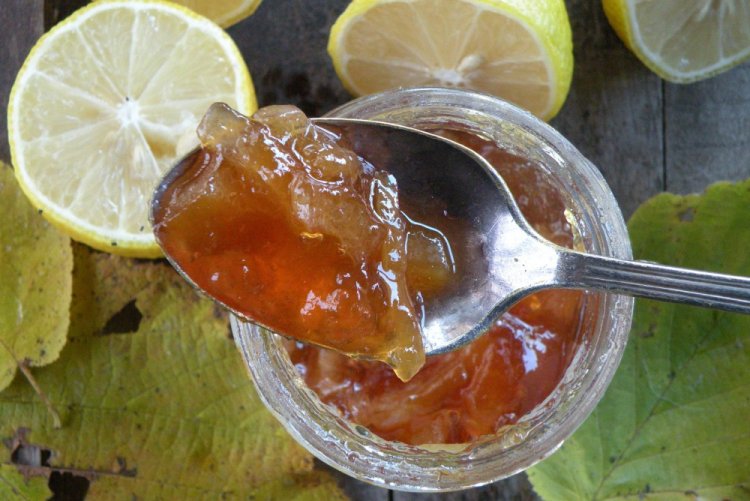 Mermelada de pera con limón