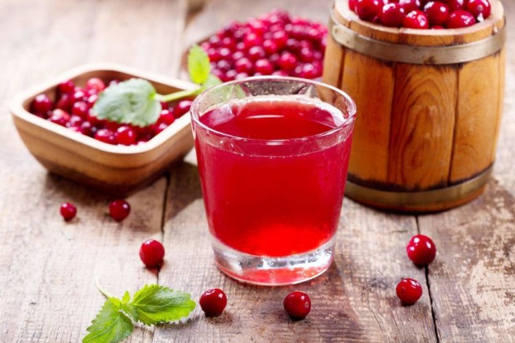 Preiselbeersaft für den Winter