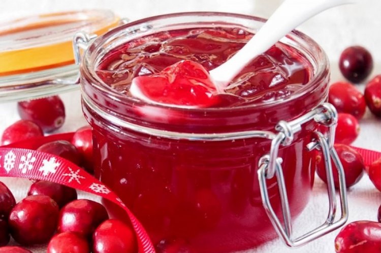 Mermelada de cereza con Gelfix en frascos