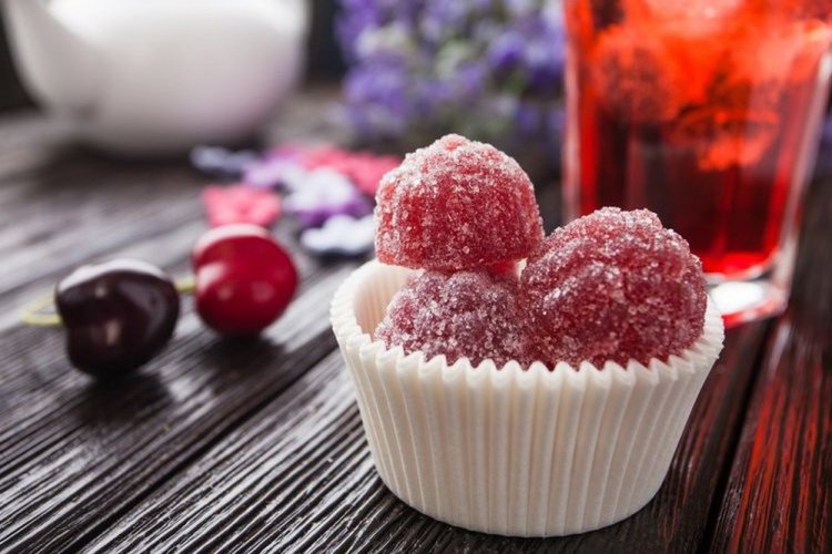 Mermelada de cereza con naranja