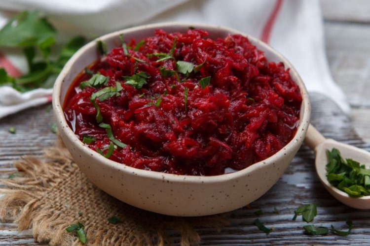 Borschtsch-Dressing ohne Tomatenmark