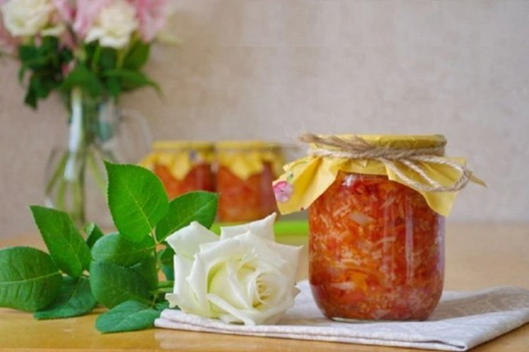 Reissalat mit Gemüse ohne Essig