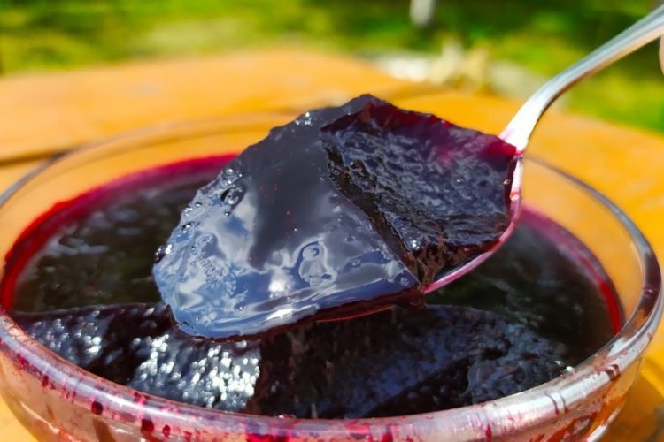 No-Cook Blackcurrant Jelly for Winter