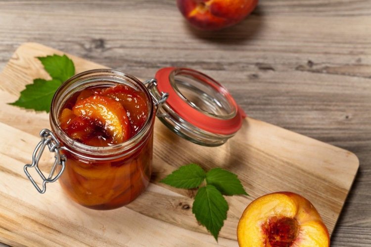 Mermelada de nectarina con extracto de stevia