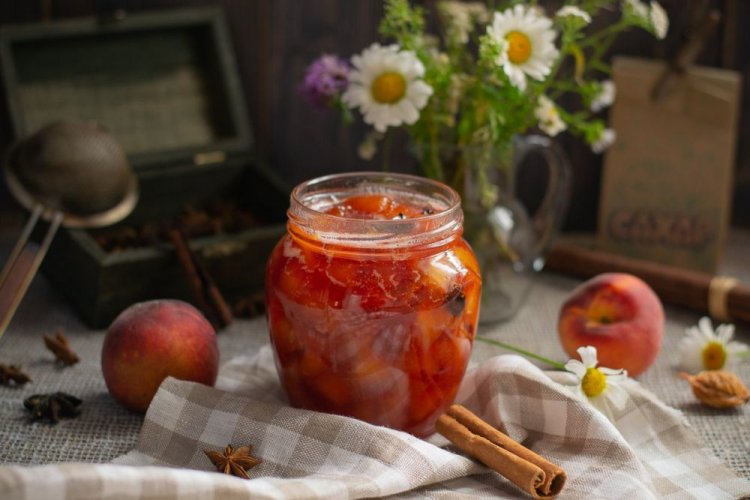 Mermelada de nectarina especiada