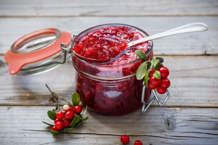 Cranberry and Lingonberry Jam