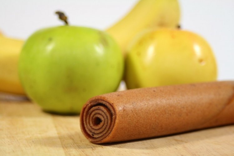 Apfel-Pastila mit Bananen und Honig