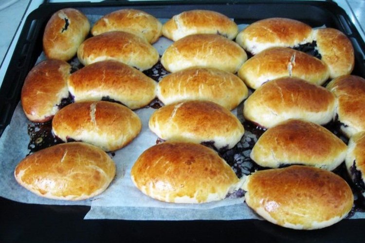 Lenten Blueberry Hand Pies