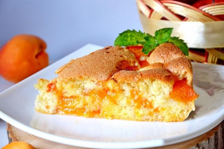 Healthy Apricot Charlotte