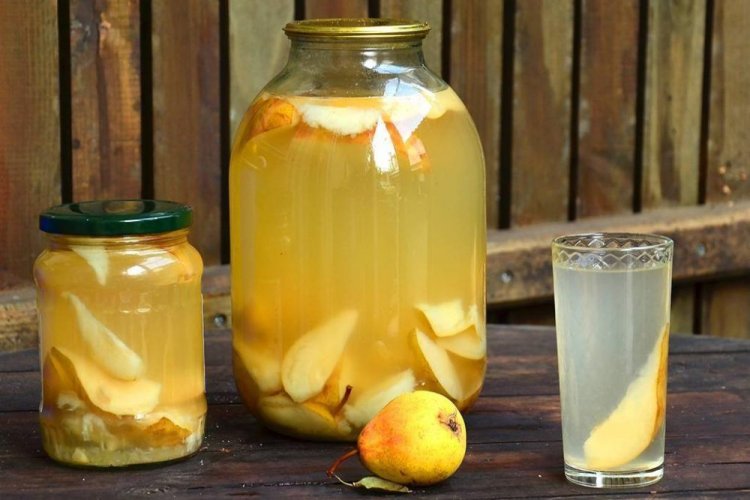 Pear Compote with Aspirin