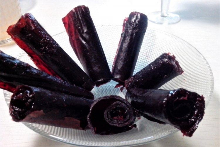 Aroniabeeren-Pastila