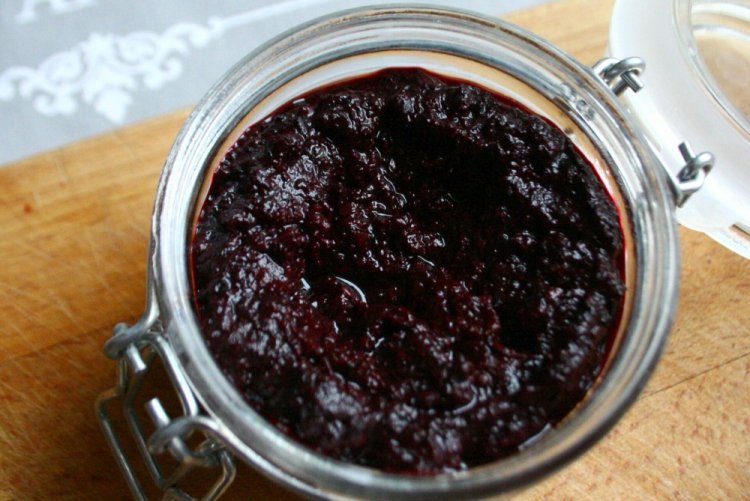 Aroniabeerenmarmelade