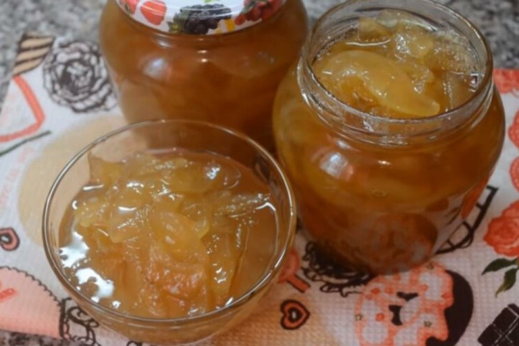 Mermelada de pera con naranja