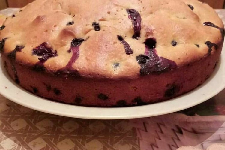 Tarta de grosella en olla de cocción lenta