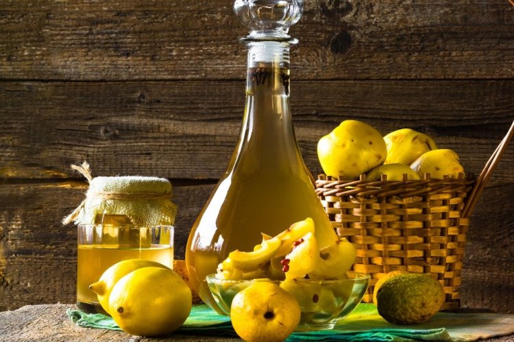 Apple and Lemon Wine