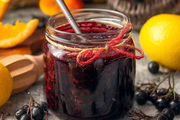Aronia Jam with Lemon and Orange