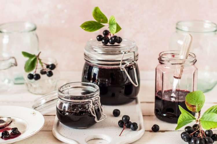 Aronia Jam with Feijoa