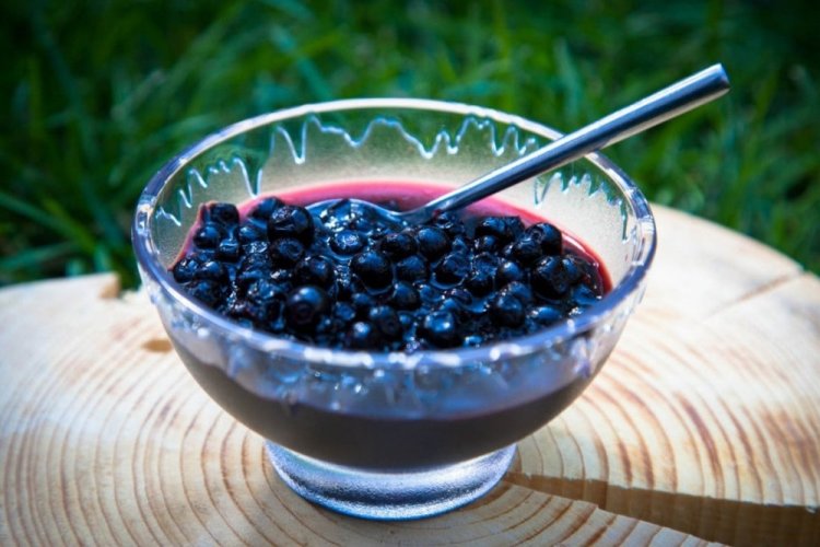 Arándanos en su propio jugo sin azúcar