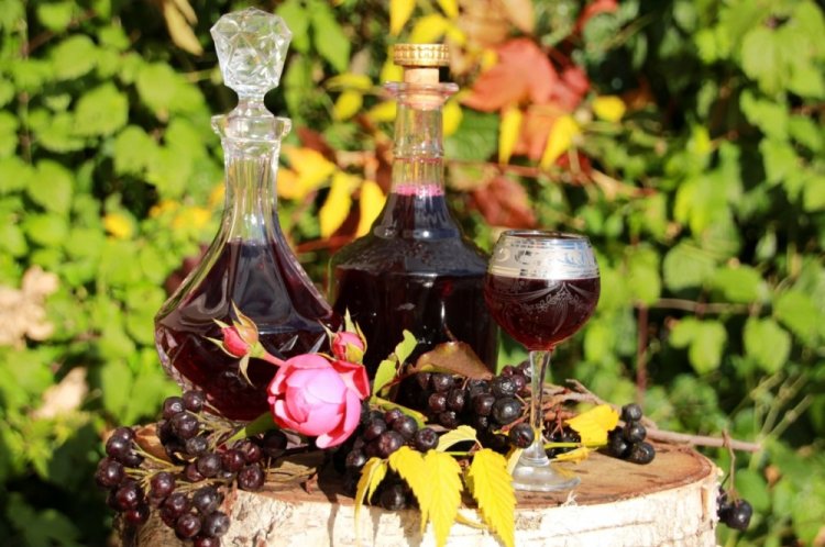 Quick Aronia Berry Wine