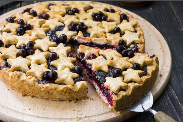 Blueberry Shortcrust Pie