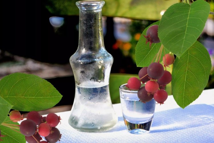 Saskatoon Berry Flower Liqueur