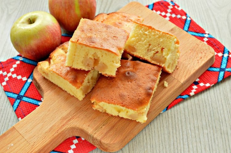 Tarta de manzana y limón