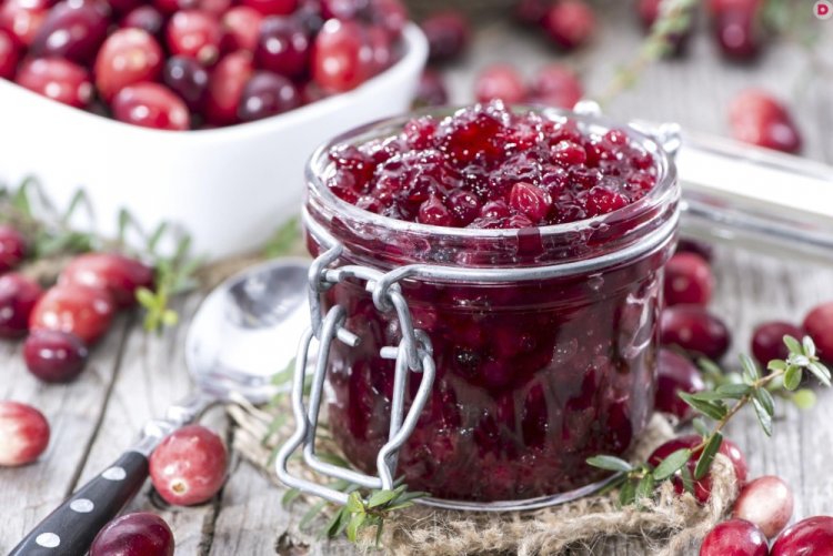 Lingonberry and Cranberry Jam