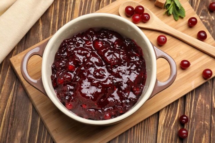 Lingonberry and Plum Jam