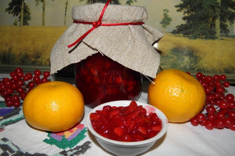 Schneeball-Marmelade mit Orangen
