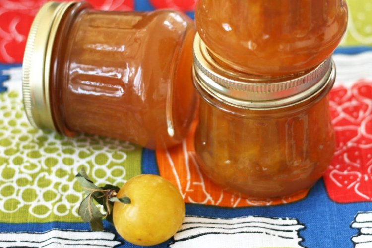 Cherry Plum Jam in a Multicooker
