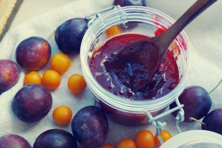 Cherry Plum and Plum Jam