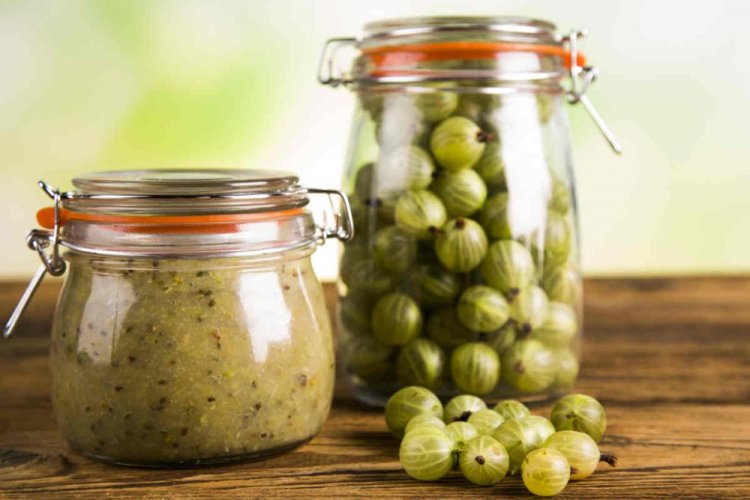 Spicy Gooseberry and Horseradish Root Sauce