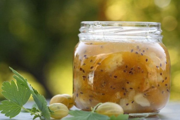 Gooseberry Sauce with Mustard and Wine