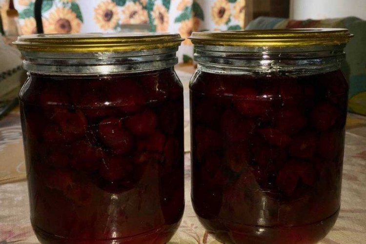 Schlehen im eigenen Saft für den Winter