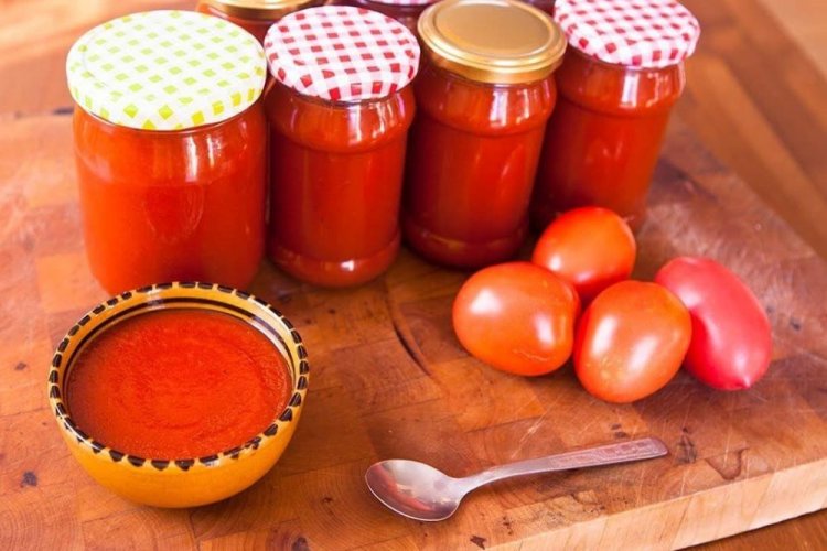 Salsa de tomate sin azúcar ni sal