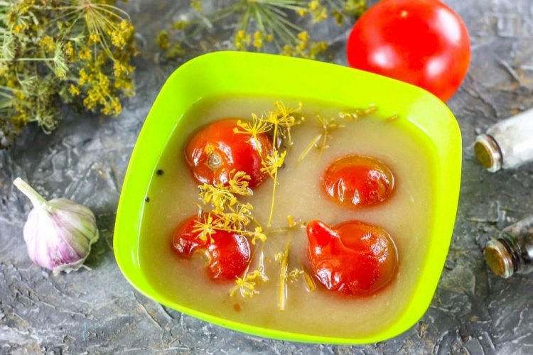 Fermentierte Tomaten mit Senf